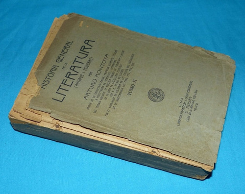 Historia General De La Literatura Antigua 2 Arturo Montoya