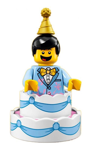 Lego Minifiguras 71021 Cake Guy Chico De La Torta 40birthday