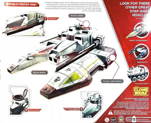 Star Wars The Clone Wars Republic Fighter Tank Hasbro