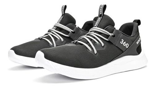 Imagen 2 de 6 de Tenis Grises Mujer Marca 360 Modelo Berlin