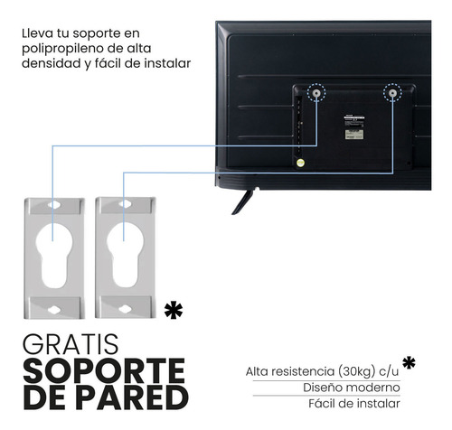 Imagen 5 de 5 de Televisor 43 Pulgadas Smart Android Ref. 43lo68 / Challenger