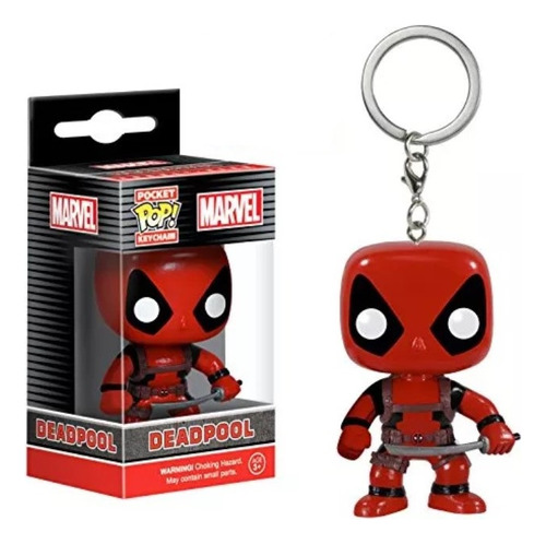 Llavero Pocket Pop: Deadpool