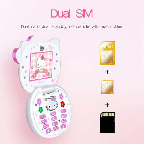 Teléfono Hello Kitty K688 De Multifuncional