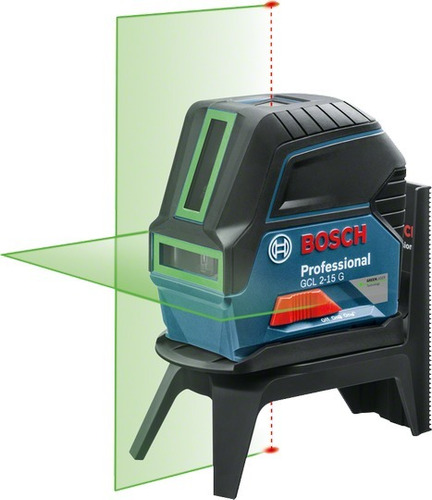 Nivel Laser Autonivel Puntos Y Lineas Verde Bosch Gcl 2-15 G