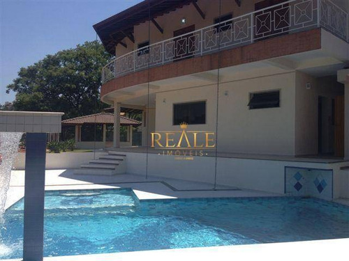 Casa Com 4 Dormitórios À Venda, 437 M² Por R$ 2.200.000,00 - Condomínio Estância Marambaia - Vinhedo/sp - Ca1423