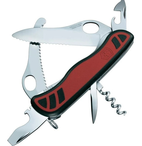 Corta Pluma Victorinox Dual Pro 10 Usos 23051 Color Rojo