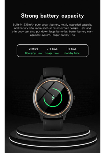 Reloj A60 De 1,32 Pulgadas, Compatible Con Ips De Alta Resolución De 360 X 360