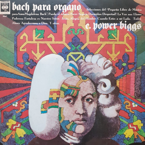 Vinilo Bach Para Organo (e.power Biggs)