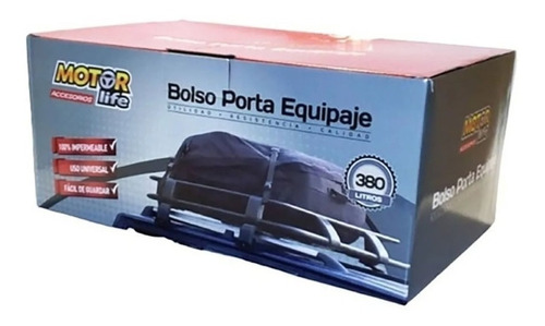 Bolso Porta Equipaje Motorlife 380 Lts 