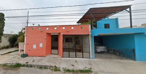 Casa En Remate Bancario En C. 37, Juan Pablo Ii, Mérida, Yucatán (60% Descuento, Sólo Pago De Contado En 2 Cuotas) ¡gran Oportunidad De Inversión! - Sk12