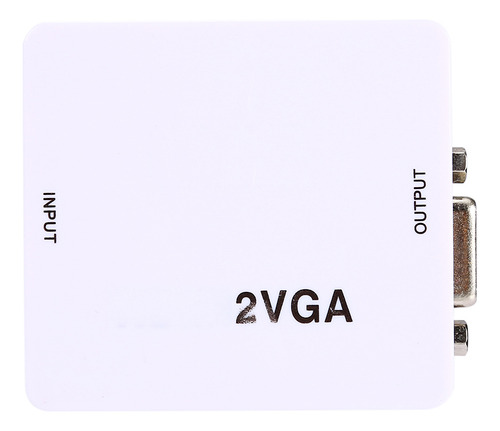 Convertidor De Adaptador Mini 2 A Vga Con Cable Usb 1080p