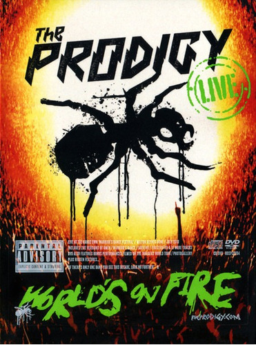 The Prodigy Live World's On Fire Cd Dvd Nuevo Eu Musicovinyl