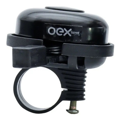 Campainha Tradicional Para Bicicleta Cam10 Oex Move Preto