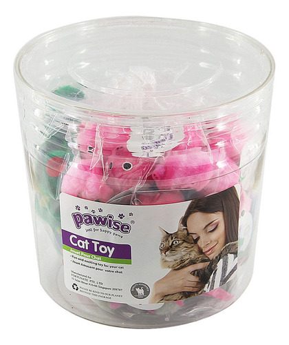 Pelota Para Gato Fiesta Animal (precio X Unidad) Pawise 1 Un