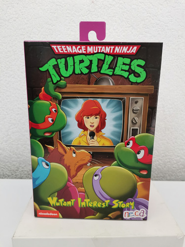 Neca April O Neil Turtles Cartoon Mutant Interest Story Tmnt