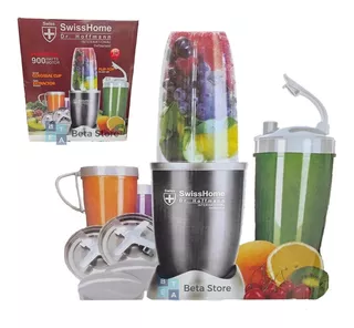 Nutribullet Pro 900 De 15 Piezas Con Recetario