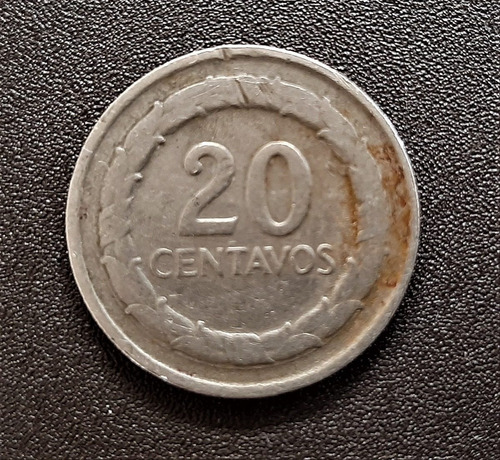 Moneda Colombiana / 20 Centavos 1967