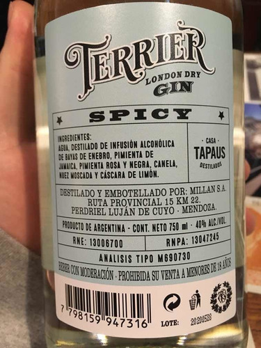 Imagen 3 de 3 de Gin Terrier 750cc