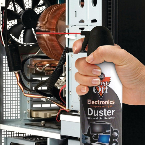 Duster Gas Comprimido Dust-off Dpsxlrcp 12 Piezas 283,5 G