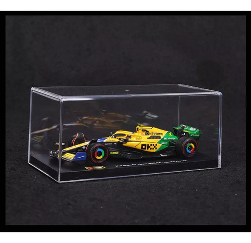 Para Zya Bburago 1:43 F1 Mclaren Mcl38 Norris Mónaco Ayrton