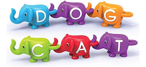 Recursos De Aprendizaje Snap N Learn Abc Elephants Toy 26 Pi