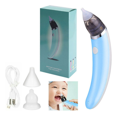 Aspiradora Nasal Eléctrica Para Bebés Higiene Limpiador De N