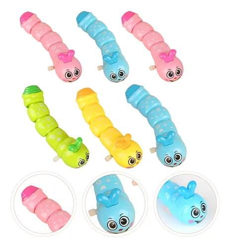 Clockwork Toys For Winding Caterpillar 6 Pcs