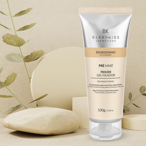 Imagem 4 de 4 de Gel Facial Fixador De Maquiagem Primer Segredinho Berry Kiss
