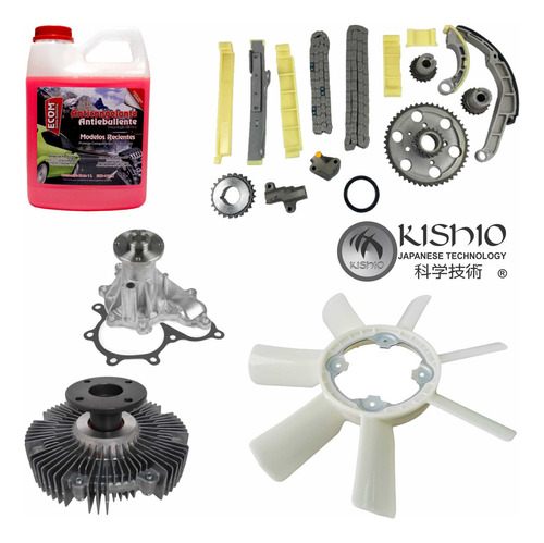 Kit Distribución Aspas Fan Clutc Nissan Pickup D23 2.5 08-15