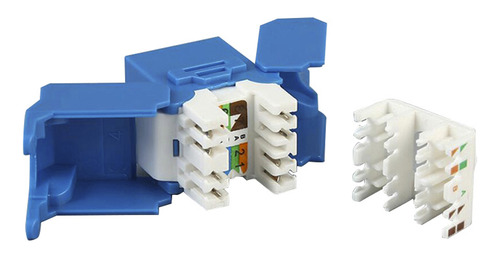 Módulo Jack Keystone Cat6a Toolless 180º Colombiatel