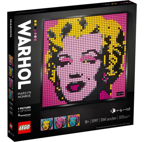 Lego Art Andy Warhols Marilyn Monroe 31197 Bunny Toys