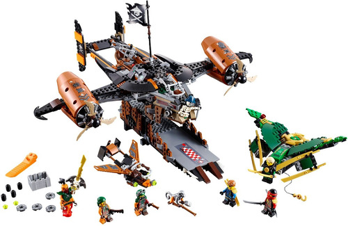 Lego Ninjago Fortaleza De La Mala Fortuna 70605 - 754 Piezas