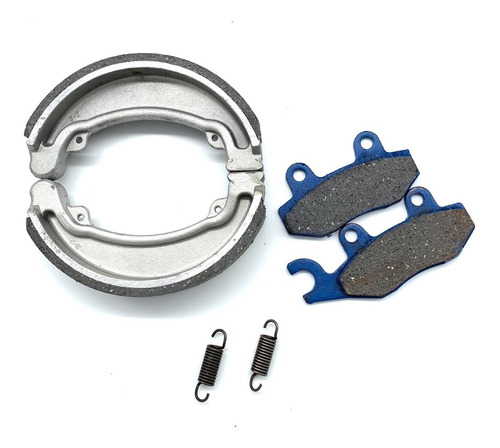 Kit Pastilha E Patim Lona De Freio Dafra Kansas 150