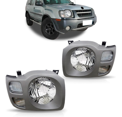 Farol Xterra 2002 2003 2004 2005 2006 2007 2008 Aro Cinza