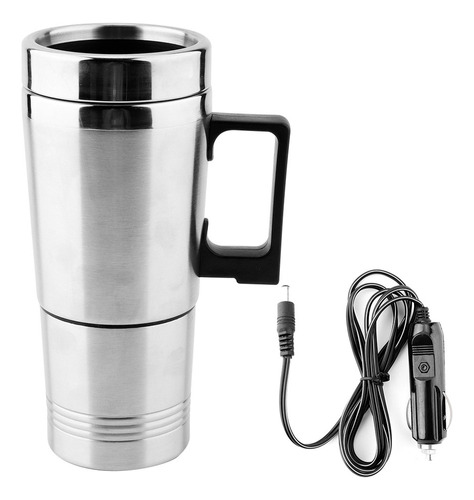 Tetera Eléctrica De 350ml + 150ml De Café, Té Para Auto