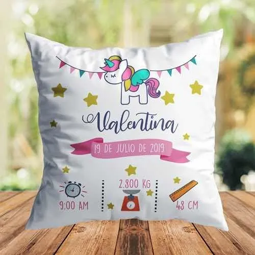 Almohada discount personalizada bebe