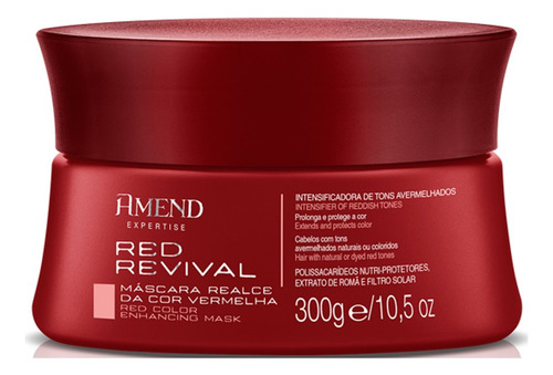 Amend Expertise Red Revival Máscara Realce Da Cor Vermelha
