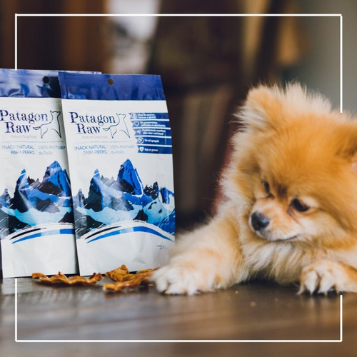 Imagen 2 de 3 de Snack Natural Para Perros Patagon Raw Pollo