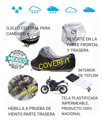 Funda Xl Para Motocicleta Honda Cb300r