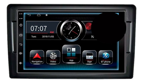 Estereo De  Pantalla Tipo Original Hf 9 Audi A4 