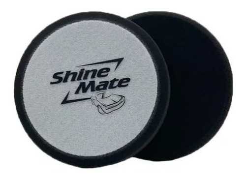 Shine Mate Pad Espuma 3 Finish Terminacion Negro Detailing