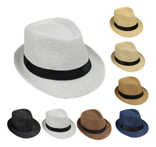 /sombreros Panamá De Verano Para Mujer, Sombrero De Jazz De