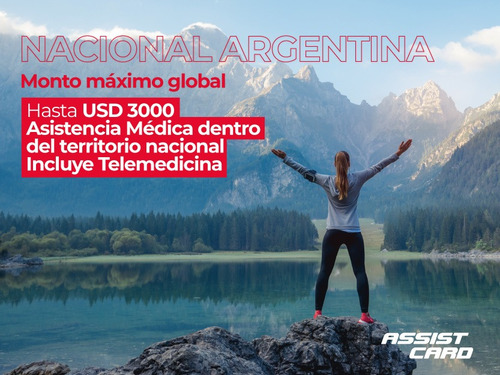 Imagen 2 de 4 de Assist Card Nacional Argentina - 3.000 Usd - Por Días