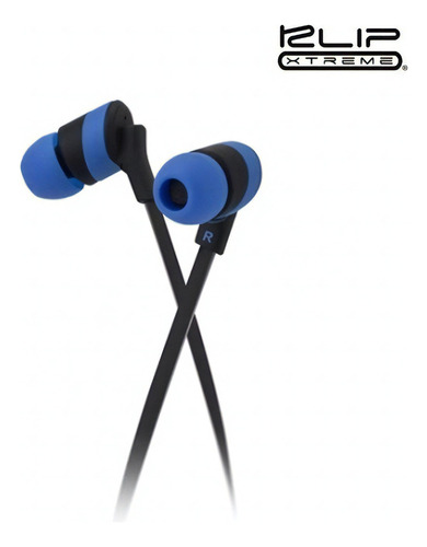 Auriculares Klip Xtreme Kolorbudz Azul Khs-625bl In Ear
