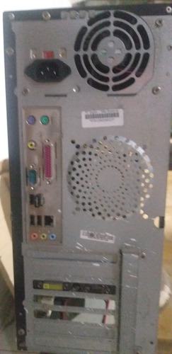 Computador Pentium 4 E Monitor LG 15 De Tubo Funcionando