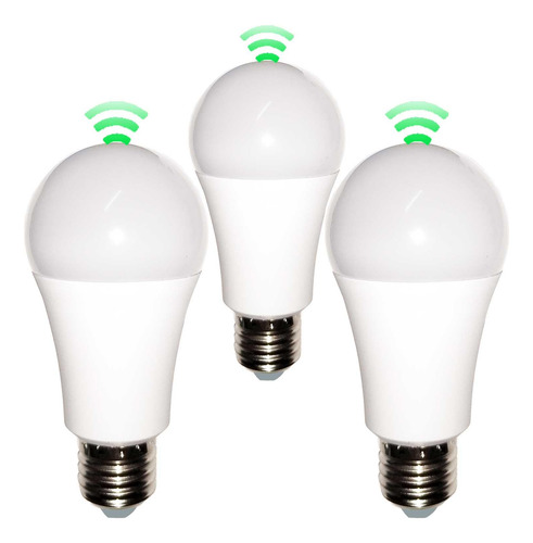 Bombilla Led E26 Con Sensor De Movimiento 11w 1100lm, Pack D