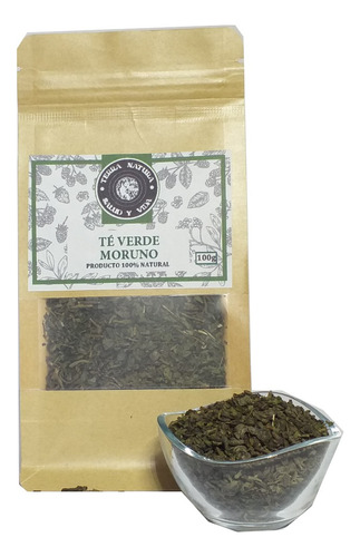 Te Verde Moruno X 100gr Natural - g a $39500