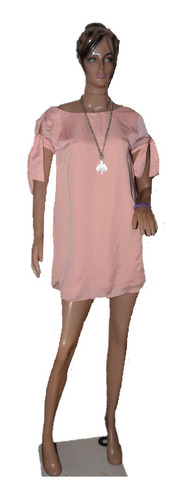 Scombro Vestido Blusa Color Rosa