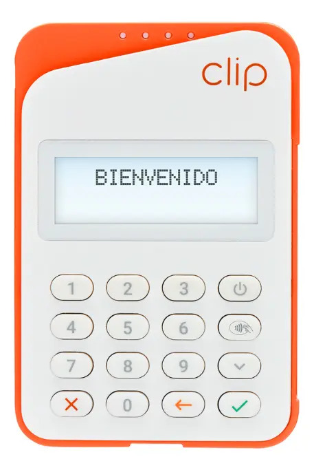 Terminal Clip Plus 2 Lector De Tarjetas Portátil Con Bluetooth y Tecnología Contactless