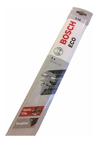 Imagen 1 de 4 de Escobilla Limpiaparabrisas Bosch Eco S18 Fiat Fiorino Uno Vz